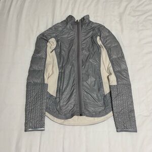 Lululemon Athletica Gray and Cream Ski Jacket